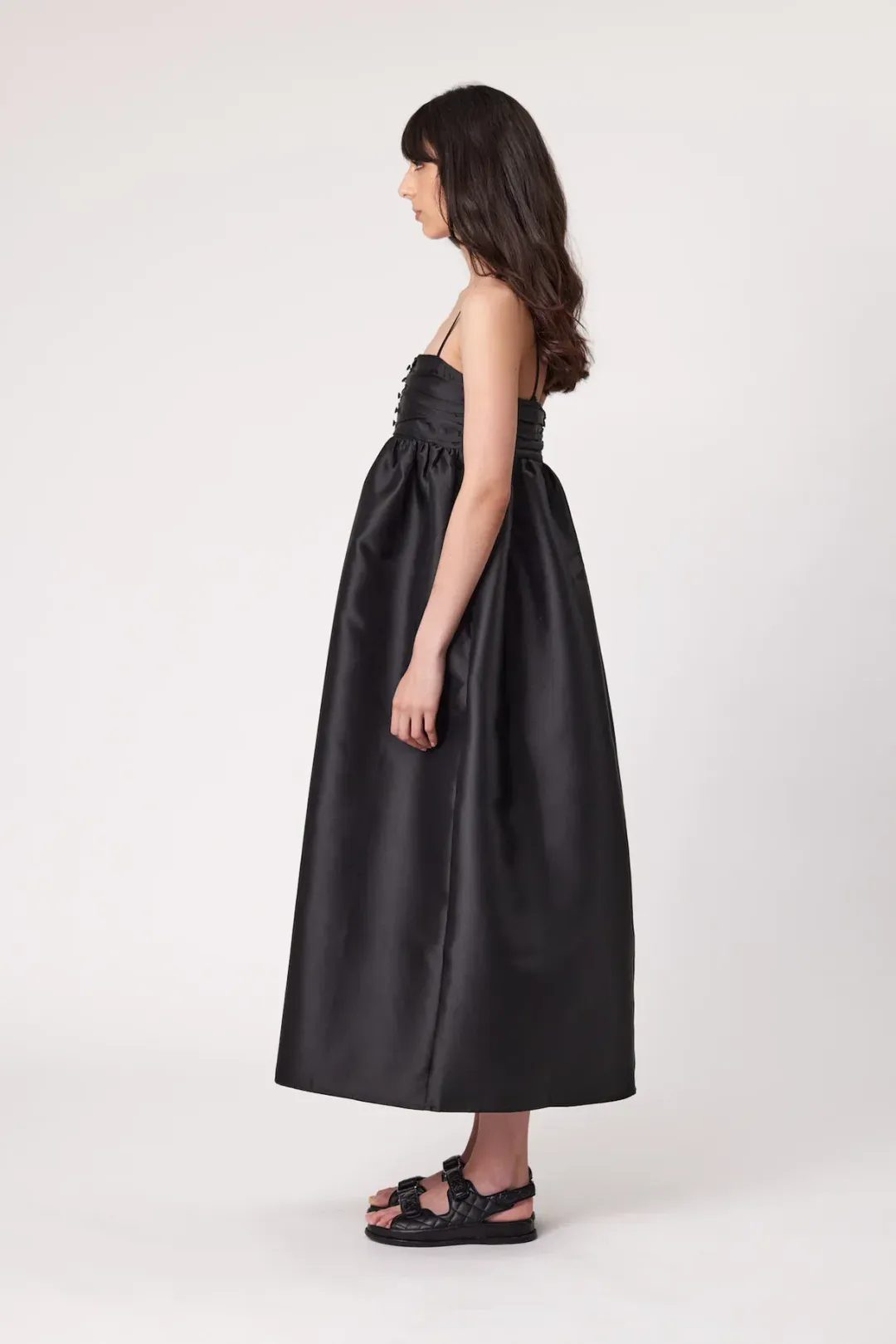 Remain Sloane Dress Maxi Black Size 12 for rent on The Volte - main image