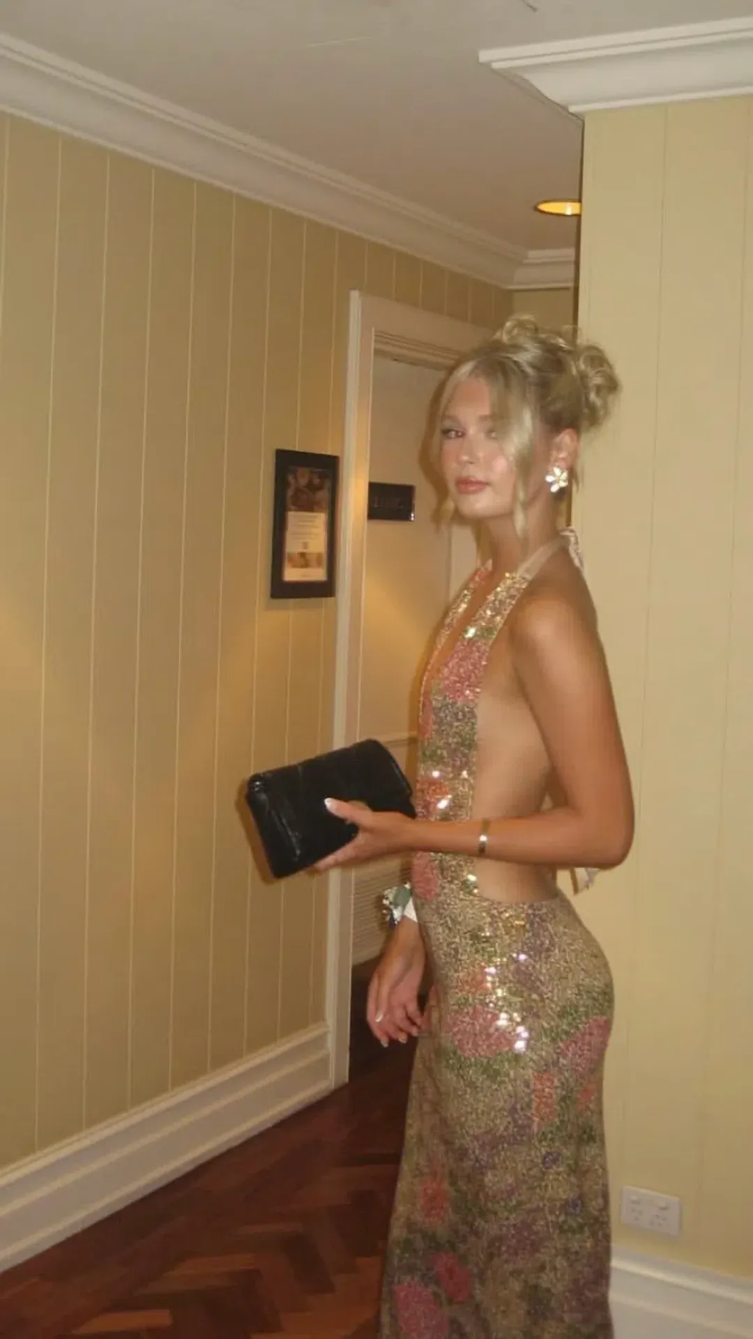 Fait Par Foutch Liana Dress Fleur Sequin Size S / AU 8 for rent on The Volte - main image