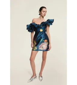 Alemais Dorian Mini Dress Size 14 for rent on The Volte - image 1