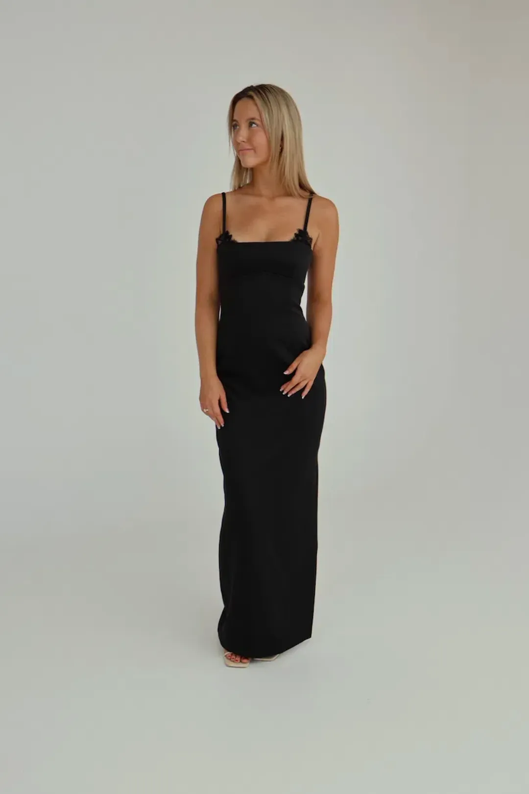 POPPY COLUMN GOWN for rent on The Volte - main image