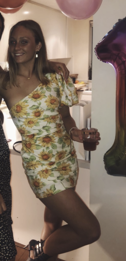 Francine Asym Mini Dress for rent on The Volte - image 3