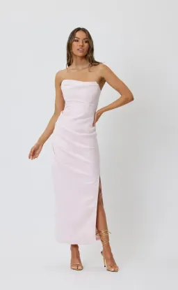 Bianca & Bridgett Evelyn Dress Blush for rent on The Volte - image 4