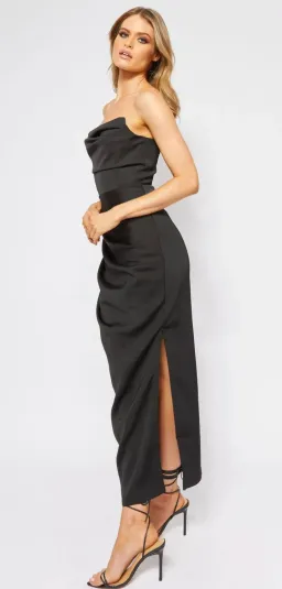Bianca & Bridgett Evelyn Dress - Black for rent on The Volte - image 3
