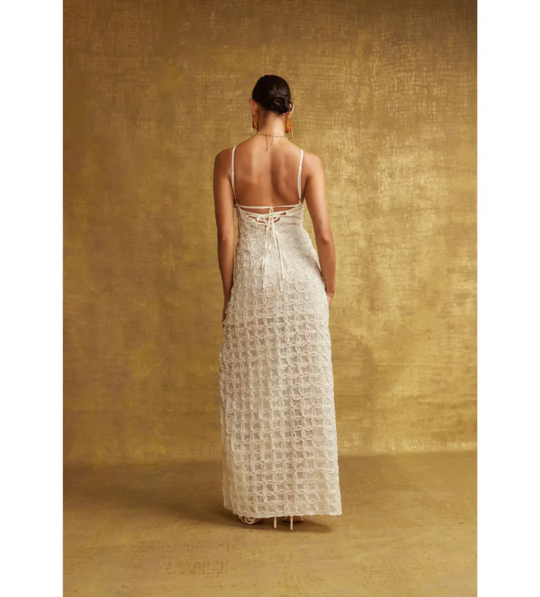 House of Sunny Hera Applique Dress Size AU 10 for rent on The Volte - main image