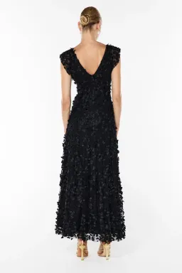 Manning Cartell Enchantment Gown Black Size 12 for rent on The Volte - image 4
