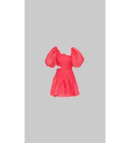  Aje Joan Puff Sleeve Mini Dress Size AU 8 for rent on The Volte - image 3