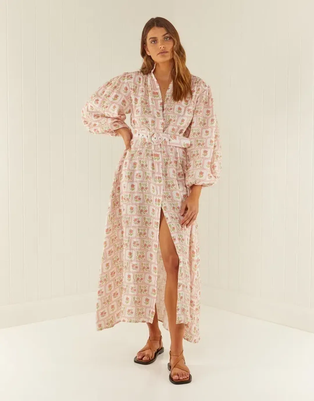 Palm Noosa Noddy Hibiscus Dress Floral Size 8 for rent on The Volte - main image