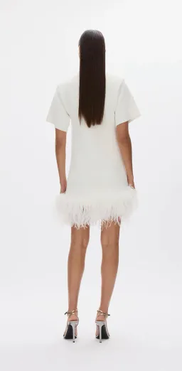 Rachel Gilbert Rita Mini Ivory Au Size 10 for rent on The Volte - image 4