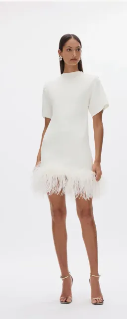 Rachel  Gilbert Rita Mini Ivory AU Size 10 for rent on The Volte - image 3