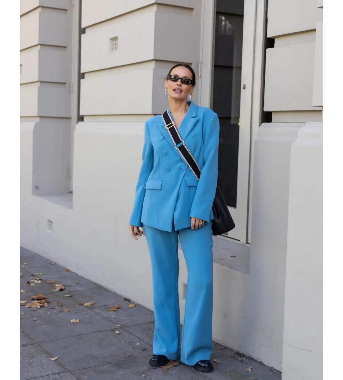 Elliatt Elliott Two-Piece Suit Blue Size 10/M for rent on The Volte - main image