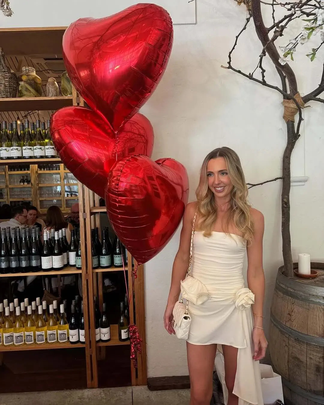 Magda Butrym Bodysuit & Asymmetrical Draped Swim Skirt Cream Size 34 (AU 6/8) for rent on The Volte - main image