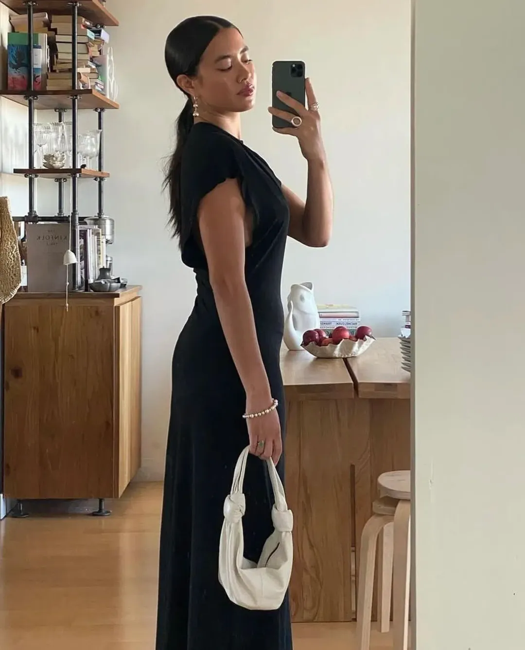 Faithfull The Brand Vida Maxi Black Size AU 8 for rent on The Volte - main image