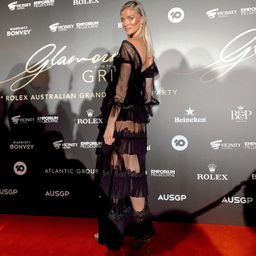 Jonathan Simkhai Lace Tulle Ruffle Dress Black Size 6 for rent on The Volte - image 4