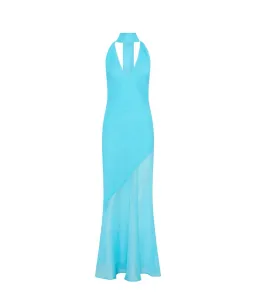 I Am Delilah Jasmine Maxi Dress Blue Lagoon Size 6 for rent on The Volte - image 3