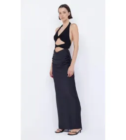 Bec & Bridge Solare Halter Maxi Dress- Black- Size 8 for rent on The Volte - image 3