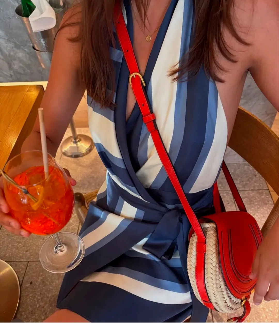 Sir Dazed Wrap Halter Mini Dress- Size 2 / AU 10 for rent on The Volte - main image