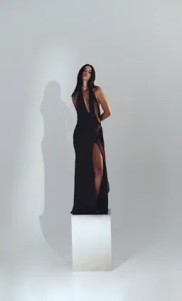 Bec & Bridge Soneva Wrap Dress Chocolate Brown Size 8 for rent on The Volte - image 6