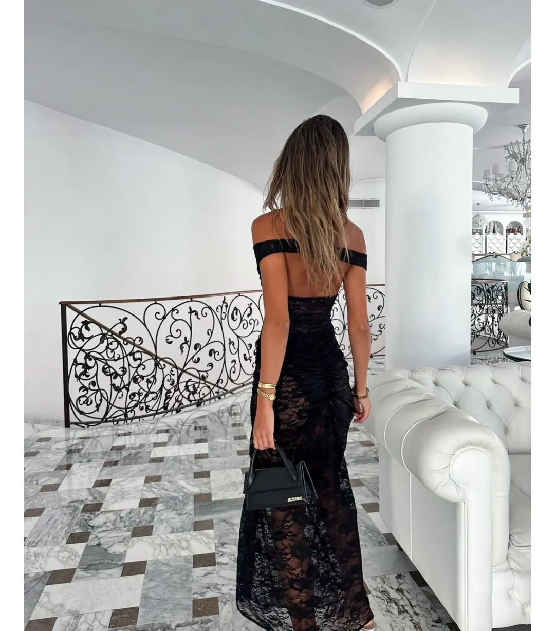 Natalie Rolt Aubrey Dress- Black- Size 2 / AU 10  for rent on The Volte - main image