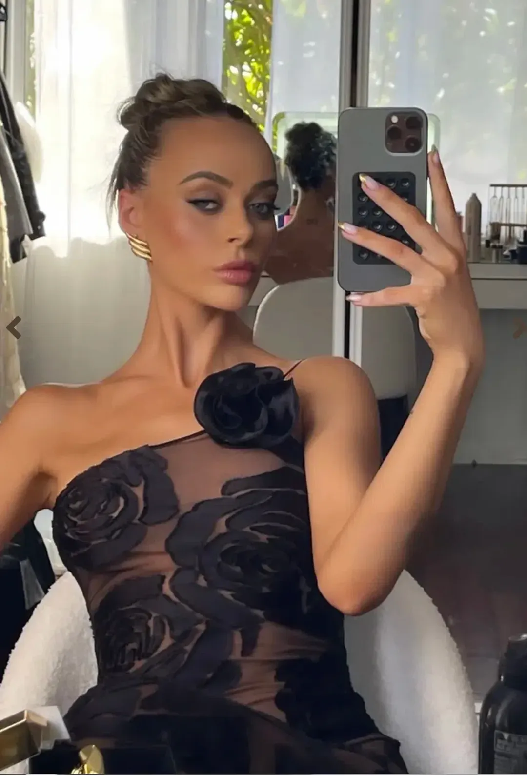 Arcina Ori Marcella Dress- Black- Size S / AU 8 for rent on The Volte - main image