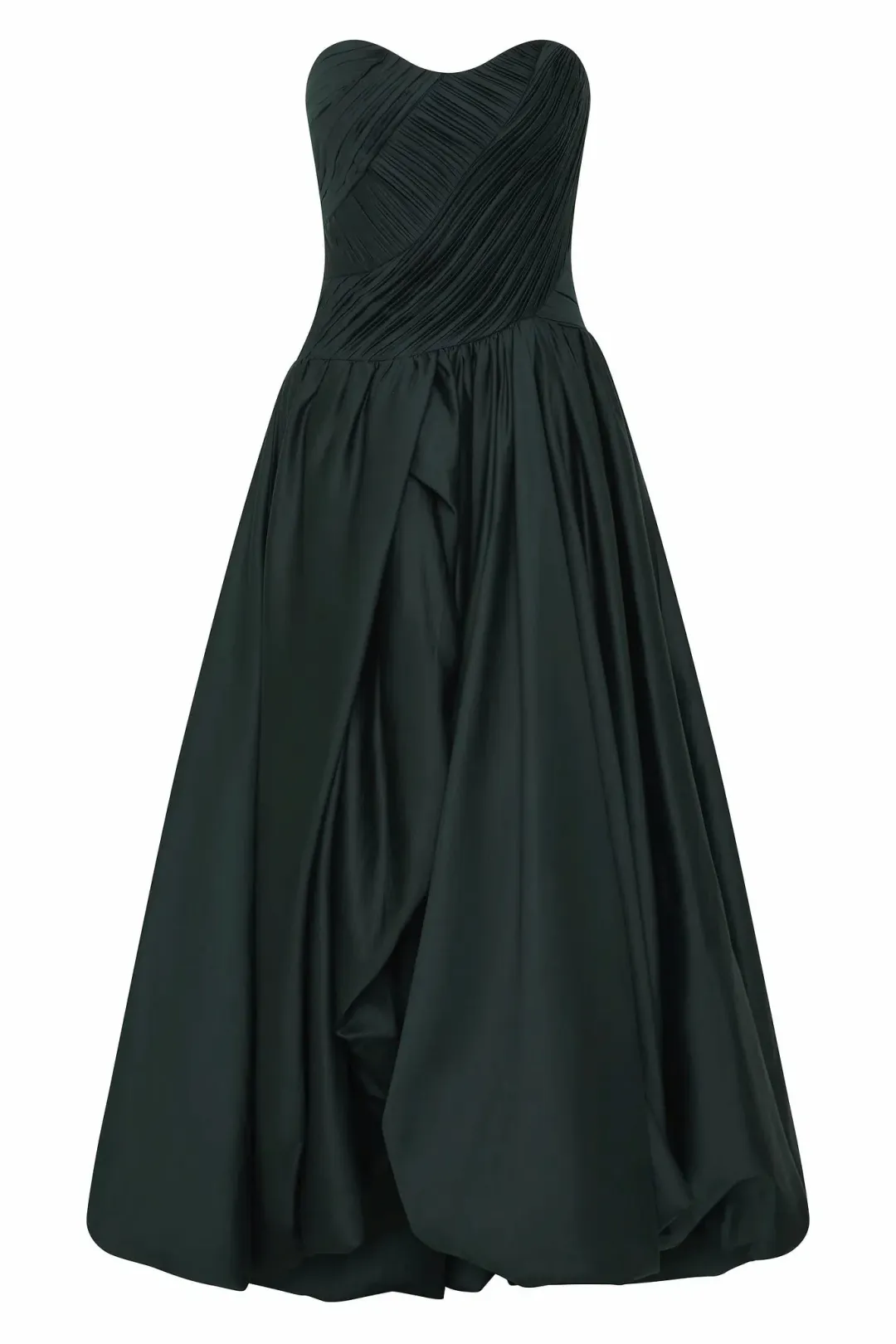 Aje Spatial Maxi Dress Bonsai Green Size AU 10 for rent on The Volte - main image