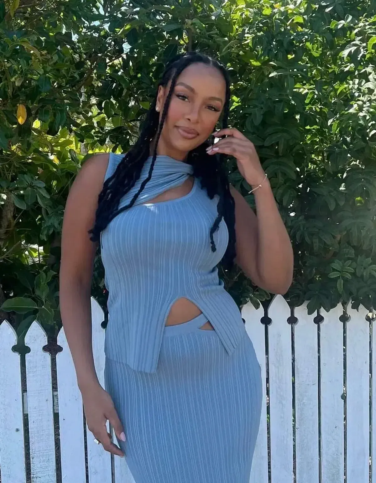 Henne Romee Set- Cloud Blue- Size 6 for rent on The Volte - main image