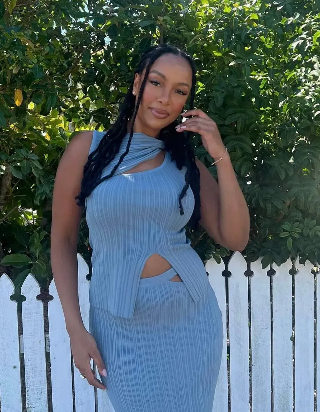 Henne Romee Set- Cloud Blue- Size 10 for rent on The Volte - main image