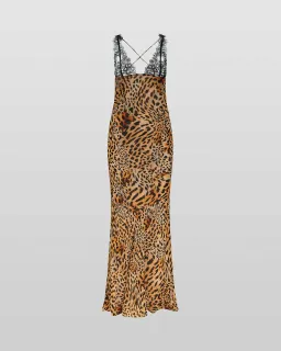 Rat & Boa Akima Leopard Maxi Dress Size S/ AU 8 for rent on The Volte - image 2