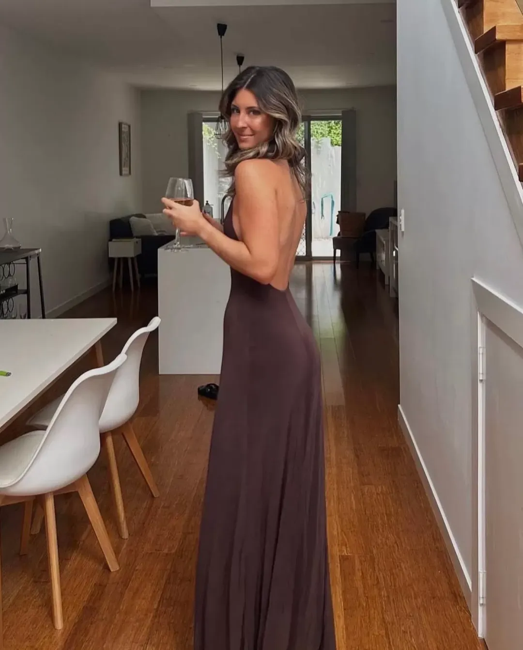 One Mile Sammy Jumpsuit- Brown- Size S / AU 8 for rent on The Volte - main image