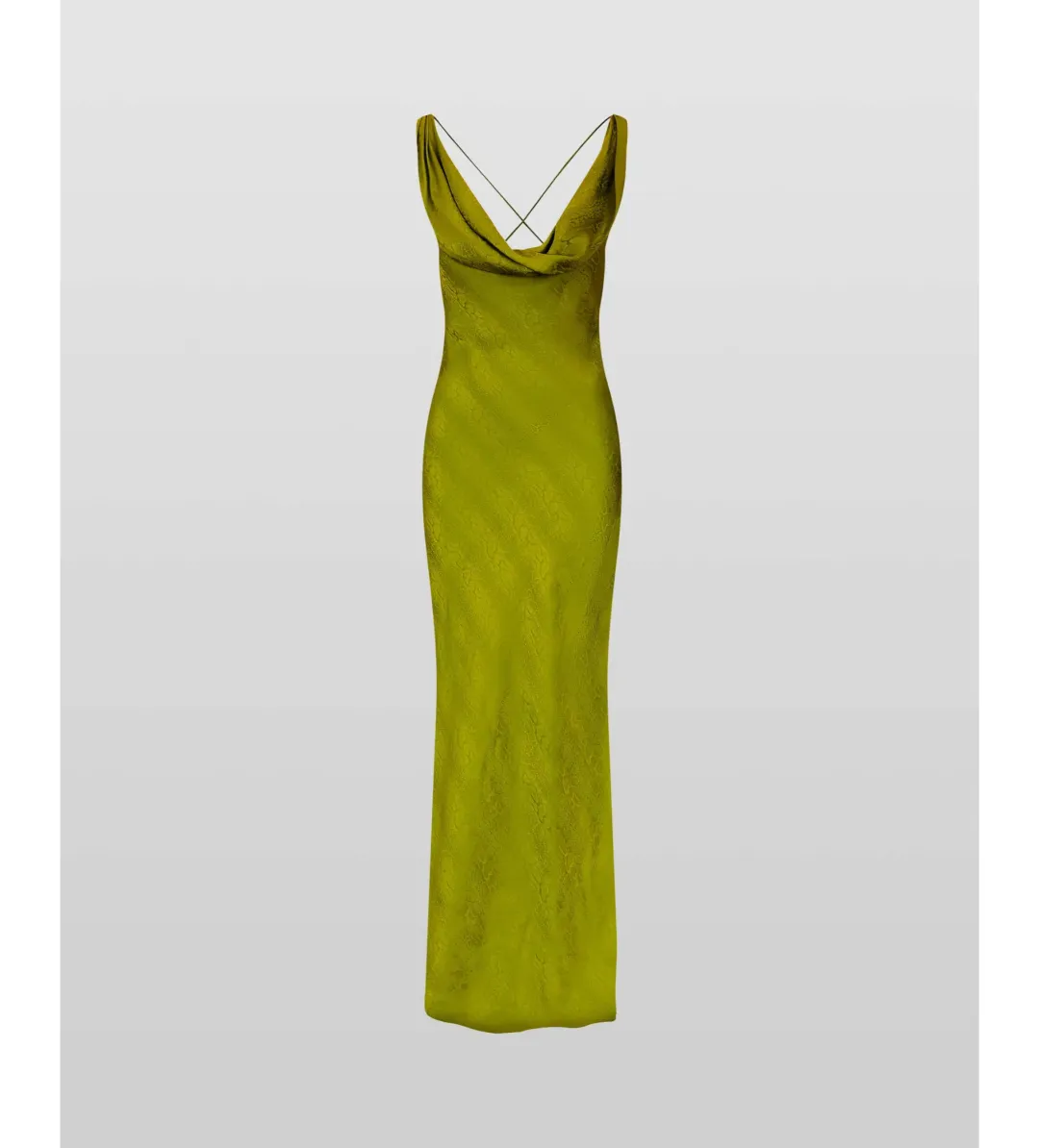 Rat & Boa Navarra Floor Length Dress Green Size 6 for rent on The Volte - main image