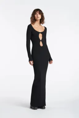 Sir the Label Petit Palace Maxi Dress in Black Size 0 / AU 6 for rent on The Volte - image 2