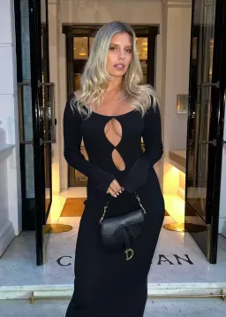 Sir the Label Petit Palace Maxi Dress in Black Size 0 / AU 6 for rent on The Volte - image 1