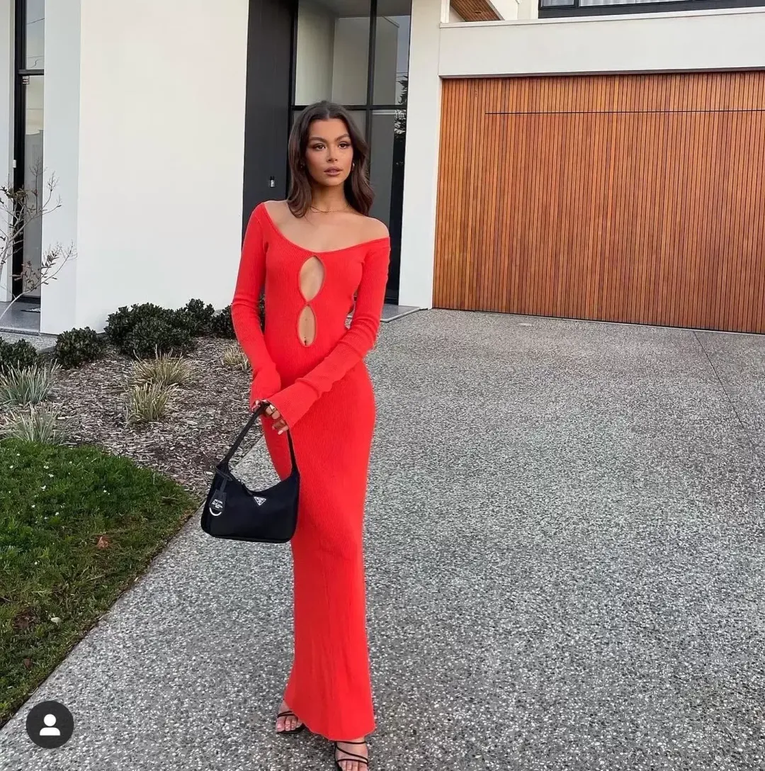 Sir the Label Petit Palace Maxi Dress- Red- Size 0 / AU 6 for rent on The Volte - main image