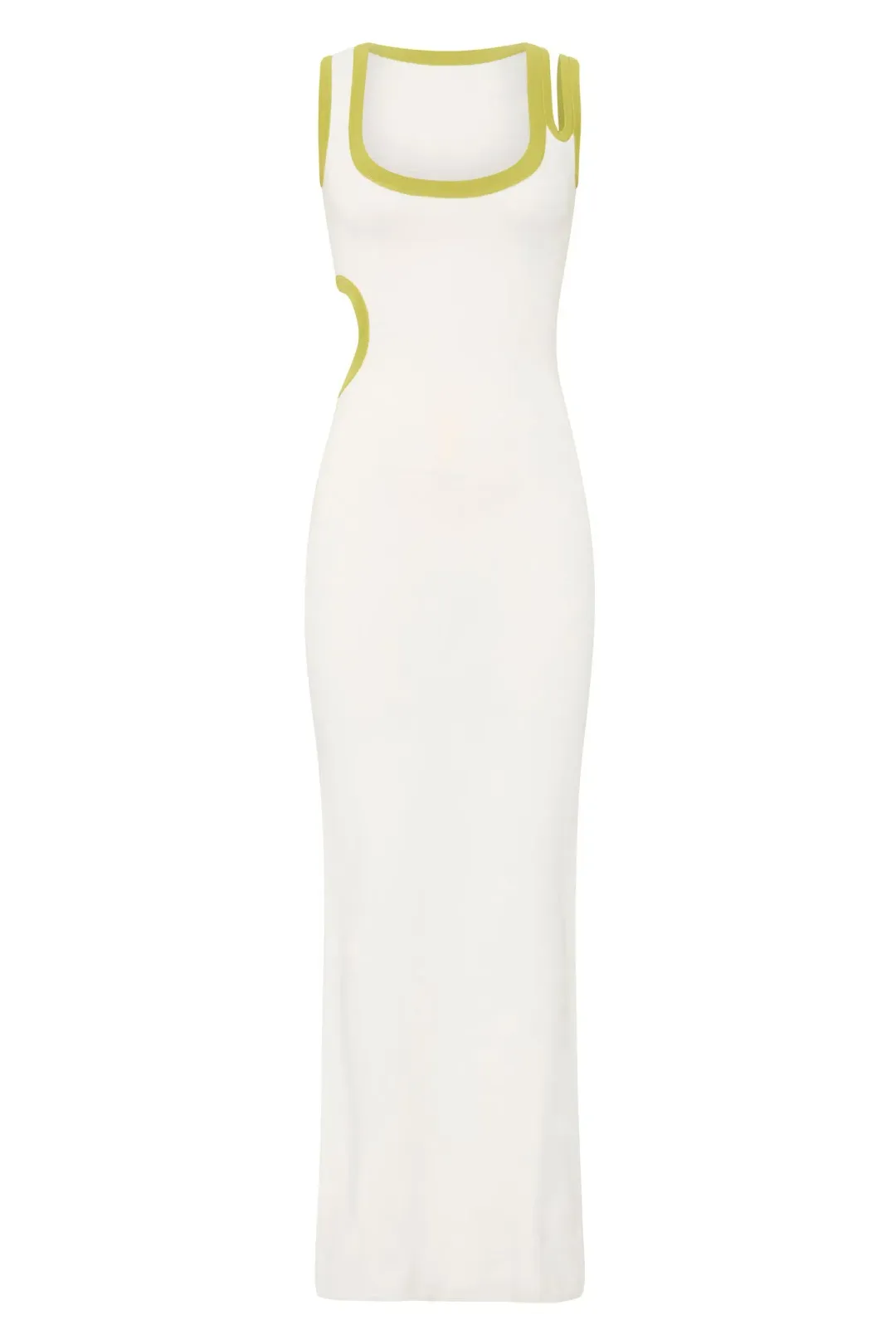 Sir The Label  Evangelina Cut Out Maxi Dress White Size 8 for rent on The Volte - main image