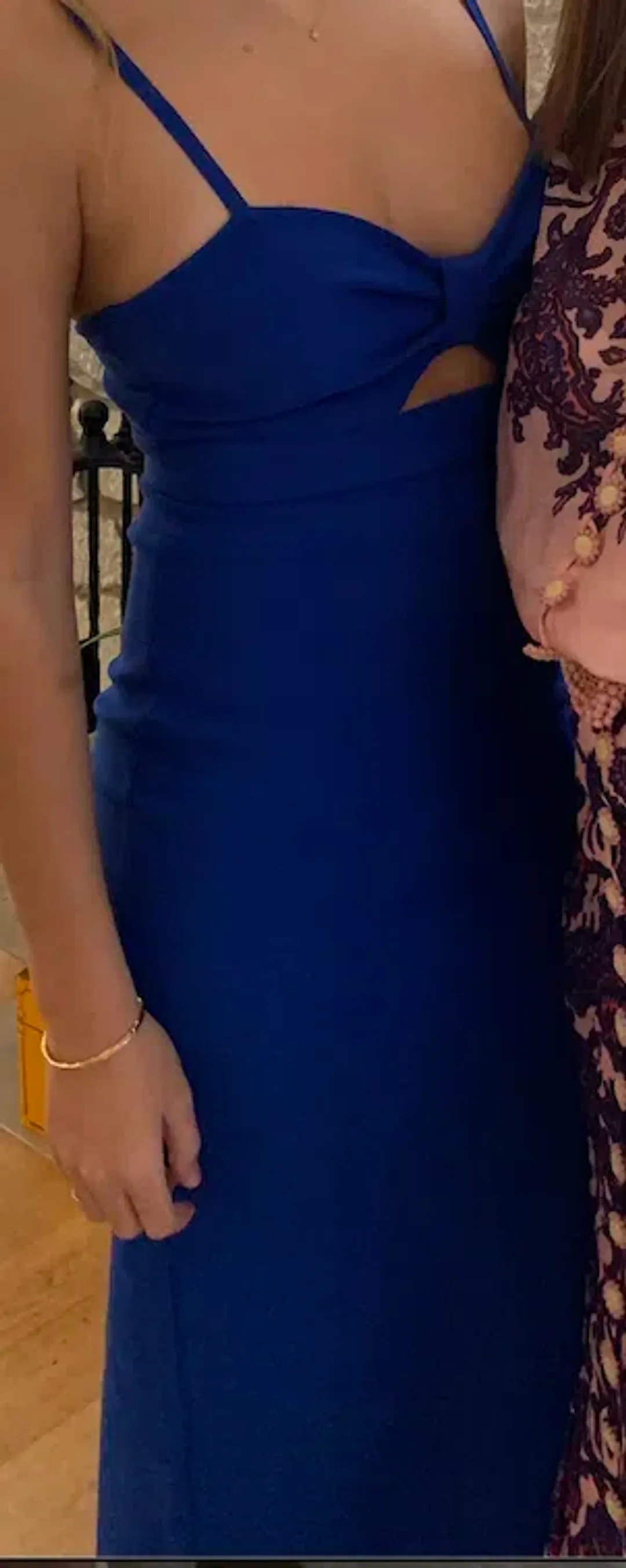 Elliatt Rachel Maxi Dress Blue Size 6/XS for rent on The Volte - main image