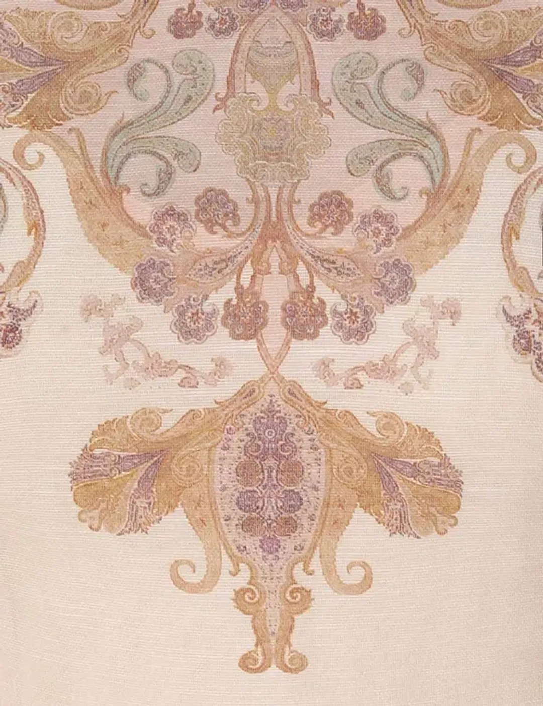 Zimmermann Illustration Bodice Top in Cream Paisley Size 2 / AU 12 for rent on The Volte - main image