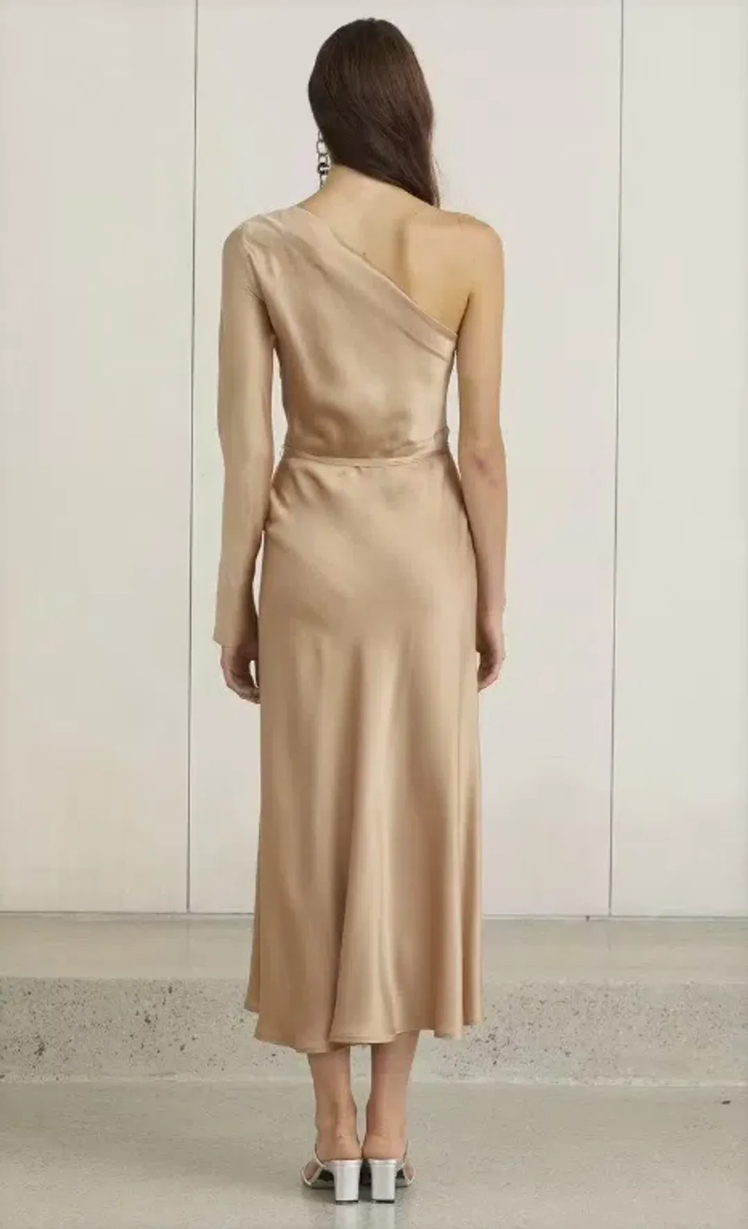 Bec & Bridge Classic One Shoulder Dress Size 8 for rent on The Volte - main image