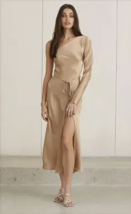 Bec & Bridge Classic One Shoulder Dress Size 8 for rent on The Volte - image 1