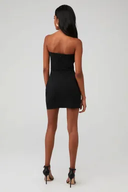 Bec & Bridge Zelie Strapless Mini Dress Black Size AU 8 for rent on The Volte - image 2