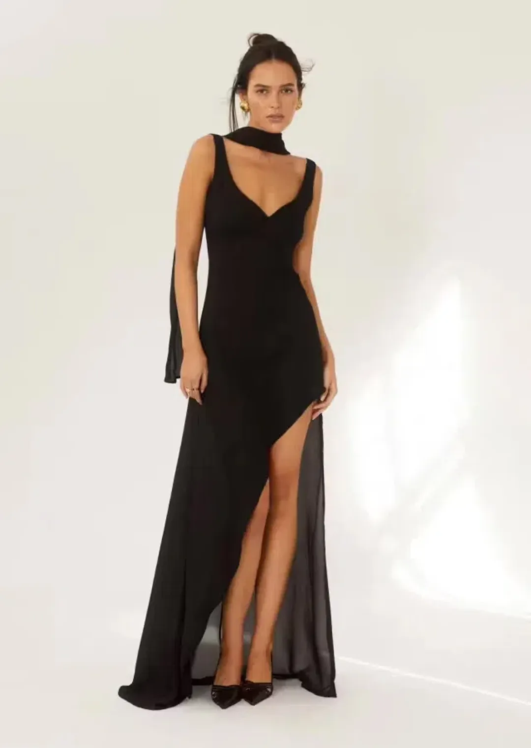 Arcina Ori Amelie Dress Black Size S AU 8 for rent on The Volte - main image