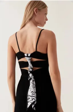 Aje Danica Tie Back Mini Dress SIZE AU 10 (M) for rent on The Volte - image 3