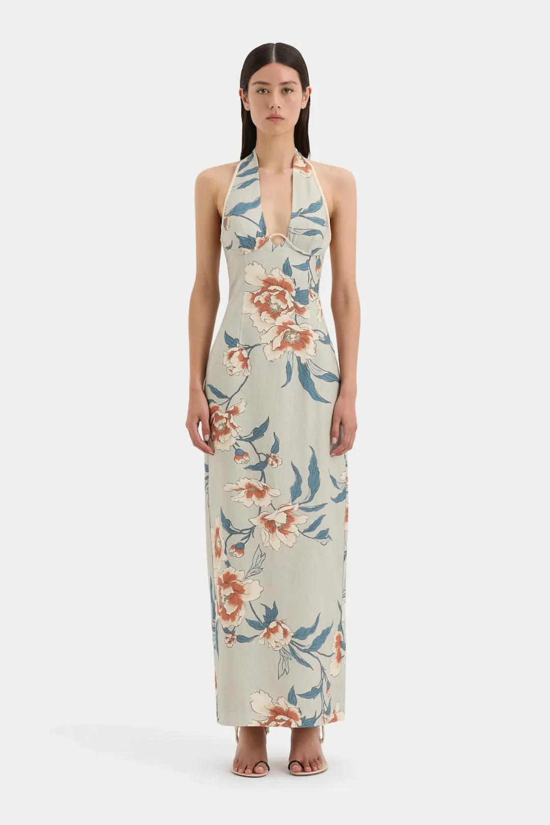 SIR the Label Roisin Halter Maxi Size AU 8 for rent on The Volte - main image