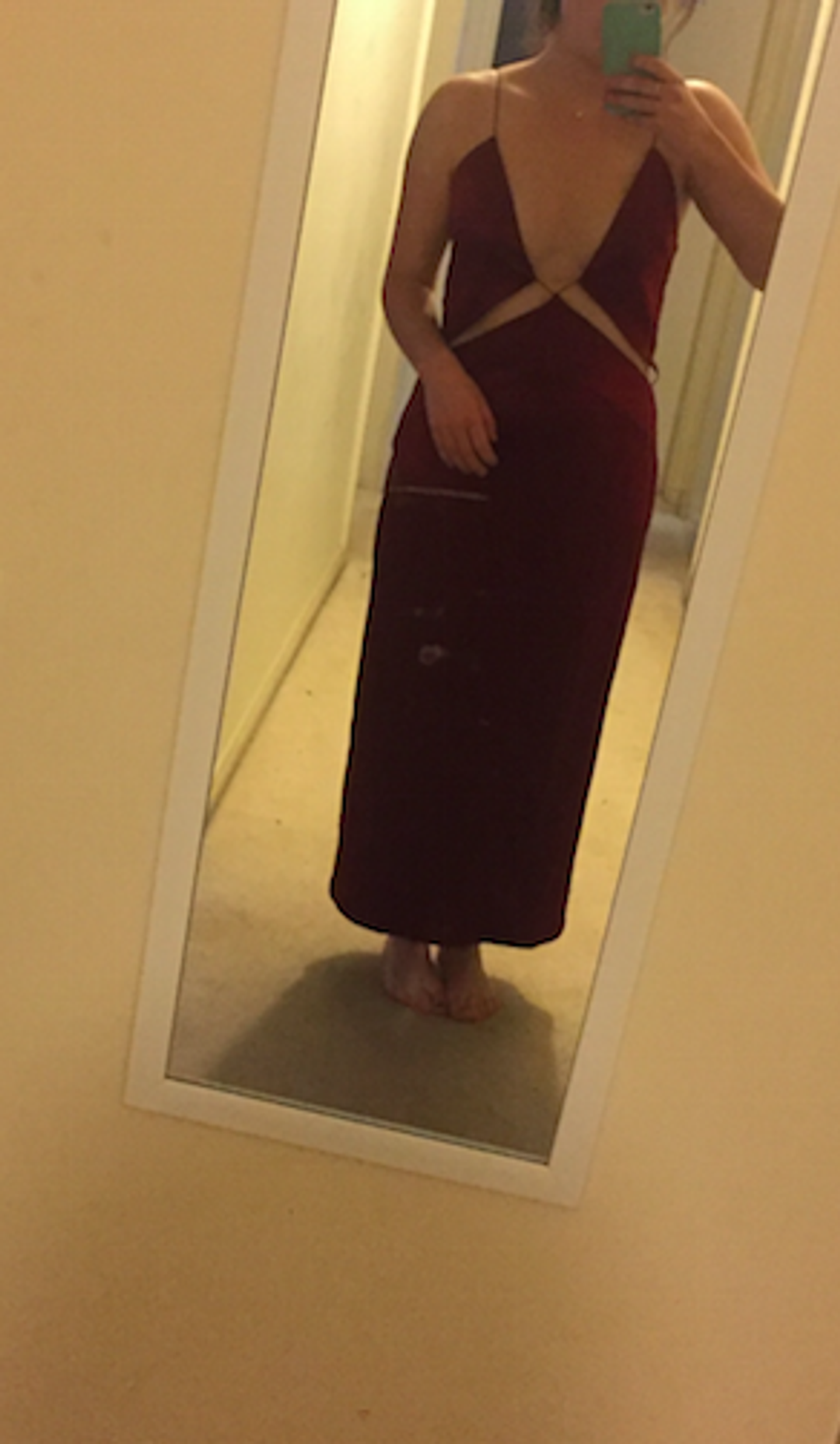 Natalie Rolt Florence Dress Rust Size 10 / 2 for rent on The Volte - main image