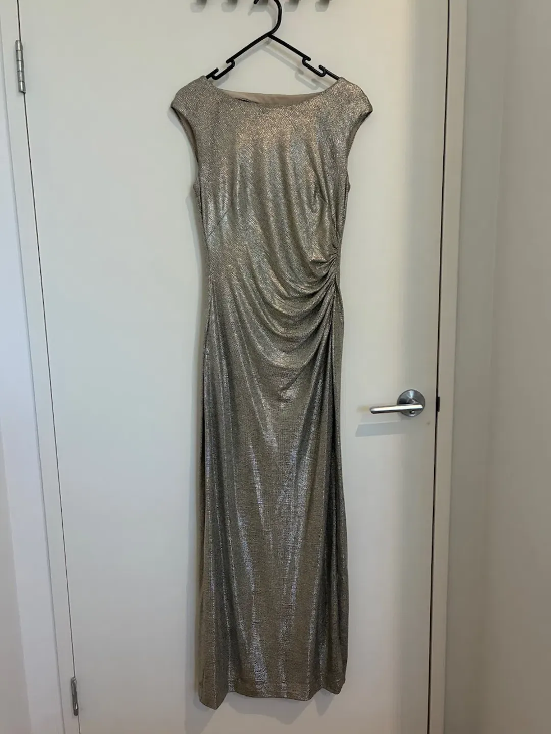 Lauren Ralph Lauren gold gown size 8 for rent on The Volte - main image