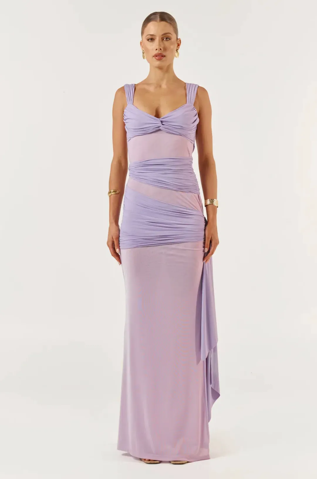 She is Olla Ariel Dress Lavender Size S / AU 8 for rent on The Volte - main image