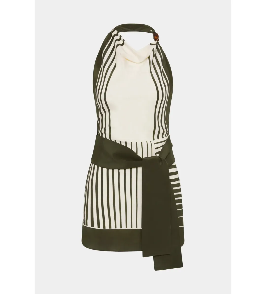 Sir The Label Leilana Mini Dress Garden Stripe Size 1 / AU 8 for rent on The Volte - main image