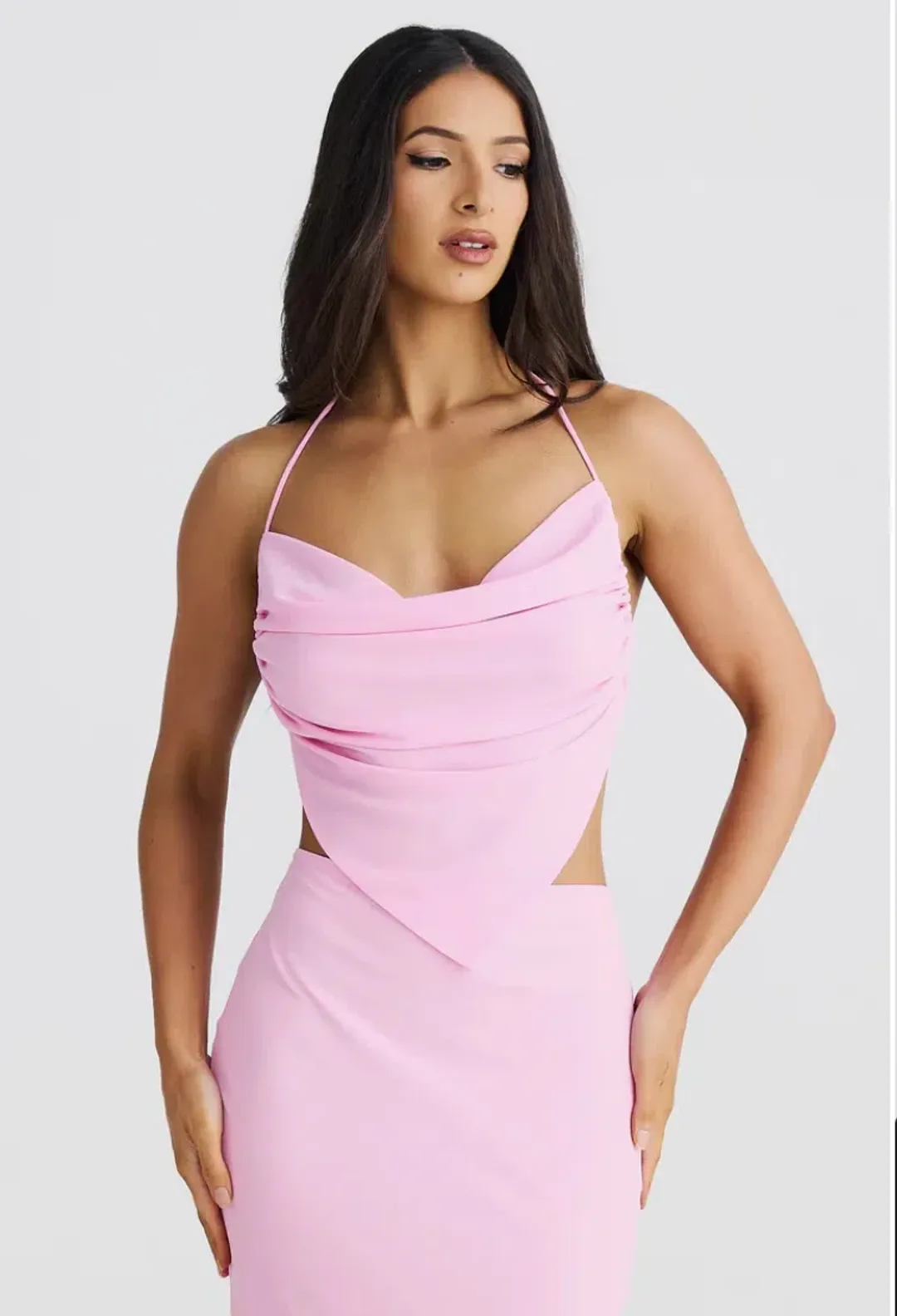 Melani The Label Pink Set Arielle Top and Elle Skirt Size 10 (M) for rent on The Volte - main image