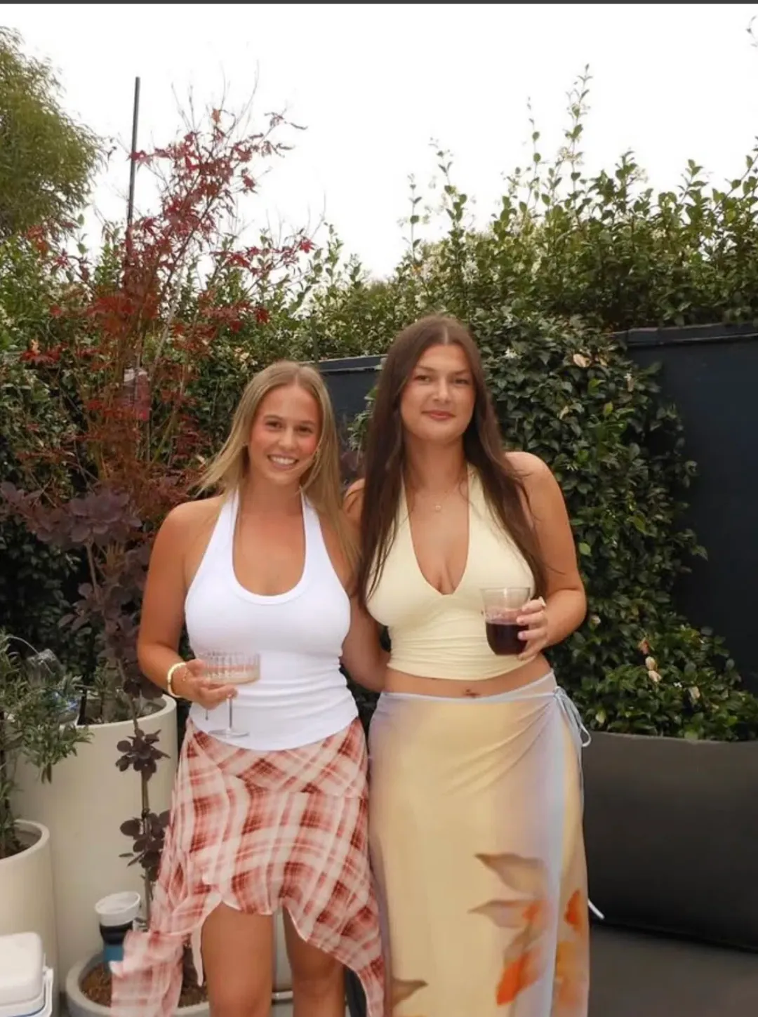 Sir The Label Serene Tie Midi Skirt Multi Size 3 for rent on The Volte - main image