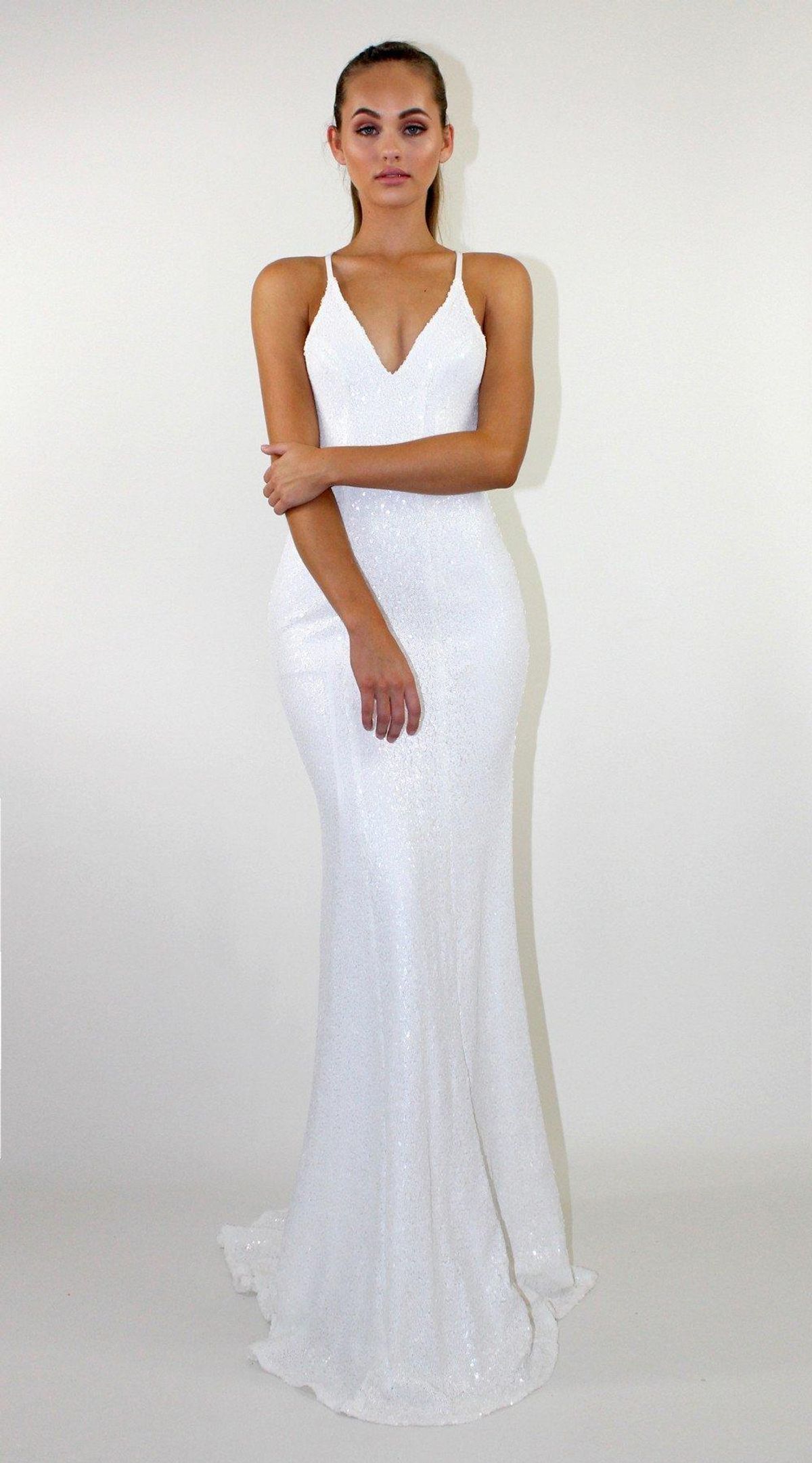 Studio Minc White Goddess - size 6-8 for rent on The Volte - main image