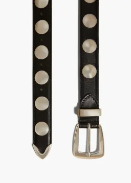 Khaite Benny Belt Studded Black Size 90cm for rent on The Volte - image 2