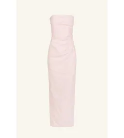 Shona Joy Lani Strapless Draped Maxi Dress Fairyfloss Size 10 for rent on The Volte - image 5